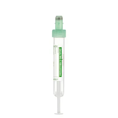 S-Monovette® Citrate 9NC 0.106 mol/l 3.2%, 3 ml, cap green, (LxØ): 75 x 13 mm, with paper label