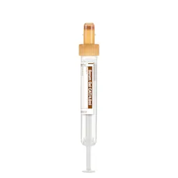 S-Monovette® Sérum Gel CAT, 4 ml, bouchon marron, (L x Ø) : 75 x 13 mm, avec étiquette papier