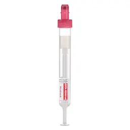 S-Monovette® EDTA K3E, 4.9 ml, cap red, (LxØ): 90 x 13 mm, with paper label