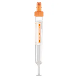 S-Monovette® Lithium heparin LH, 4.9 ml, cap orange, (LxØ): 90 x 13 mm, with paper label