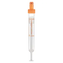 S-Monovette® Heparina de lítio LH, 4,9 ml, tampa laranja, (CxØ): 90 x 13 mm, com etiqueta de plástico