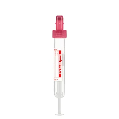 S-Monovette® Serum CAT, 2.7 ml, cap red, (LxØ): 75 x 13 mm, with paper label