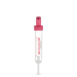 S-Monovette® EDTA K3E, 1.8 ml, cap red, (LxØ): 65 x 13 mm, with paper label