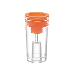 Ventilator for Blood Gas Monovette®, transparent/orange, length: 24.5 mm