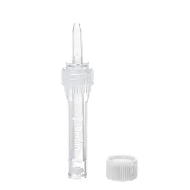 Multivette® 600 Serum CAT, 600 µl, cap white, screw cap