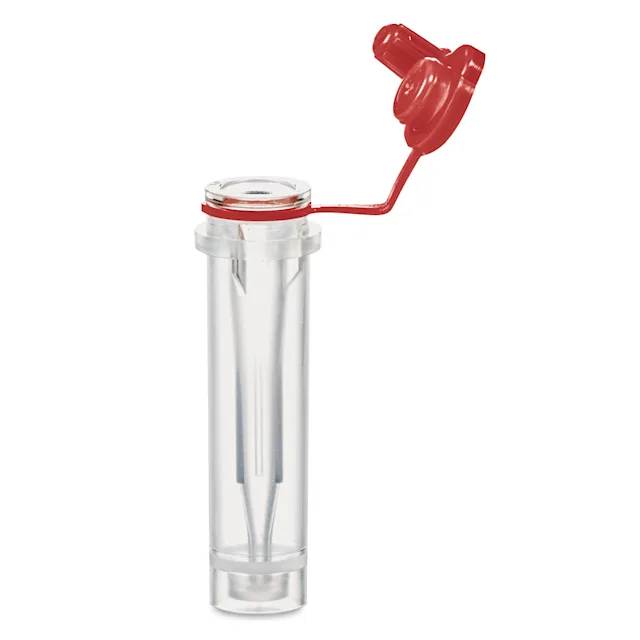 Microvette® CB 300 EDTA K2E, 300 µl, cap red, push cap, flat base