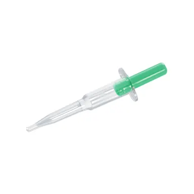 Minivette® POCT Lithium heparin LH, 100 µl, plunger green, colour code ISO, 200 piece(s)/bag