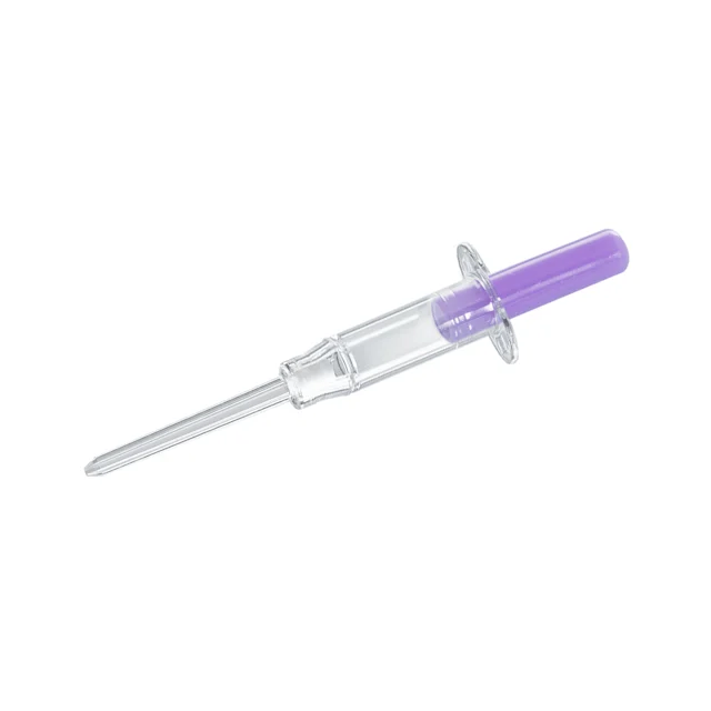 Minivette® POCT EDTA K3, 20 µl, desentupidor violeta, código de cor ISO, 200 unid./pacote