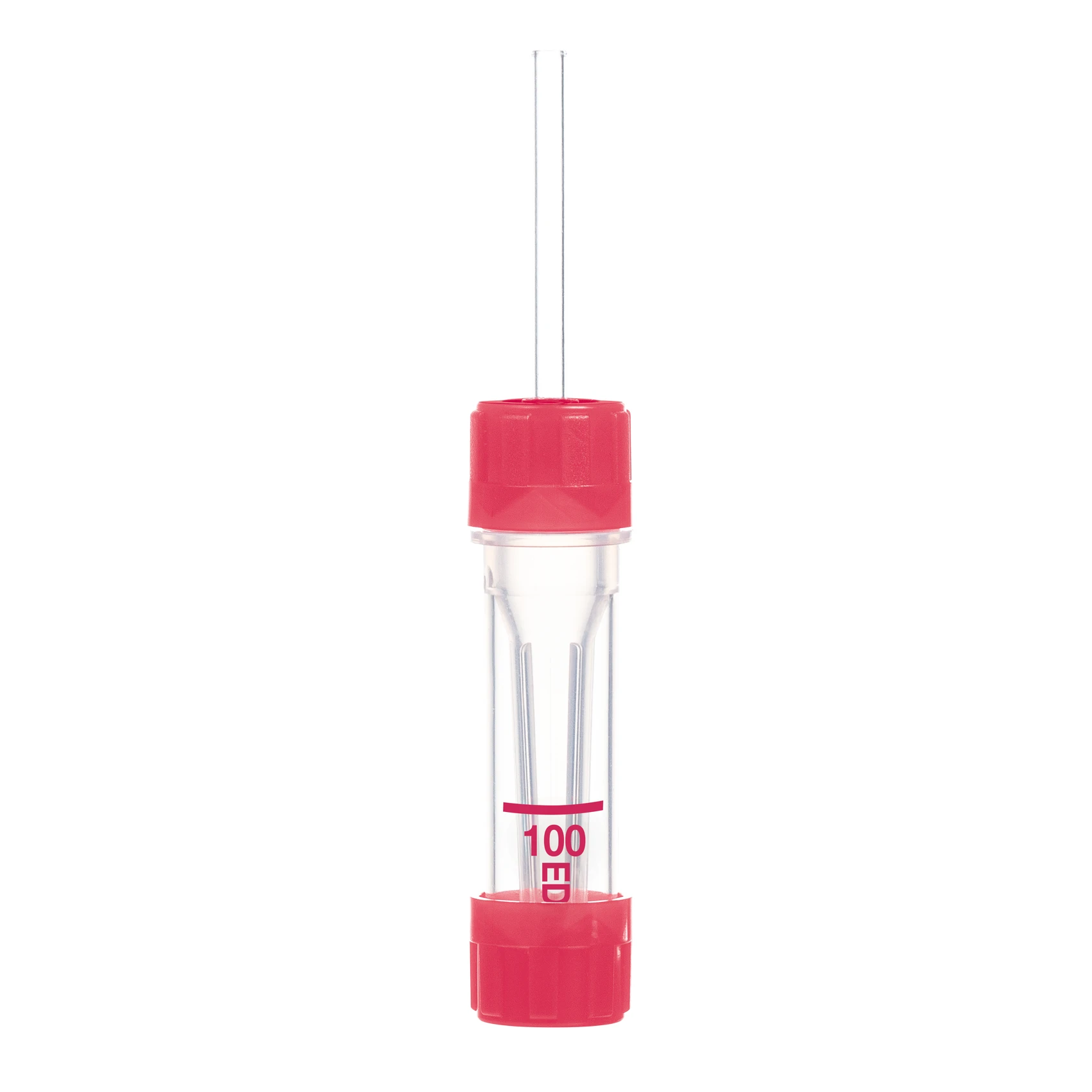 Microvette® 100 EDTA K3E, 100 µl, Verschluss rot, Flachboden | SARSTEDT