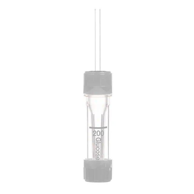 Microvette® 200 Fluoride/heparin FH, 200 µl, cap grey, flat base