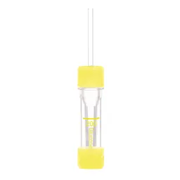 Microvette® 200 Fluoride/heparin FH, 200 µl, cap yellow, flat base