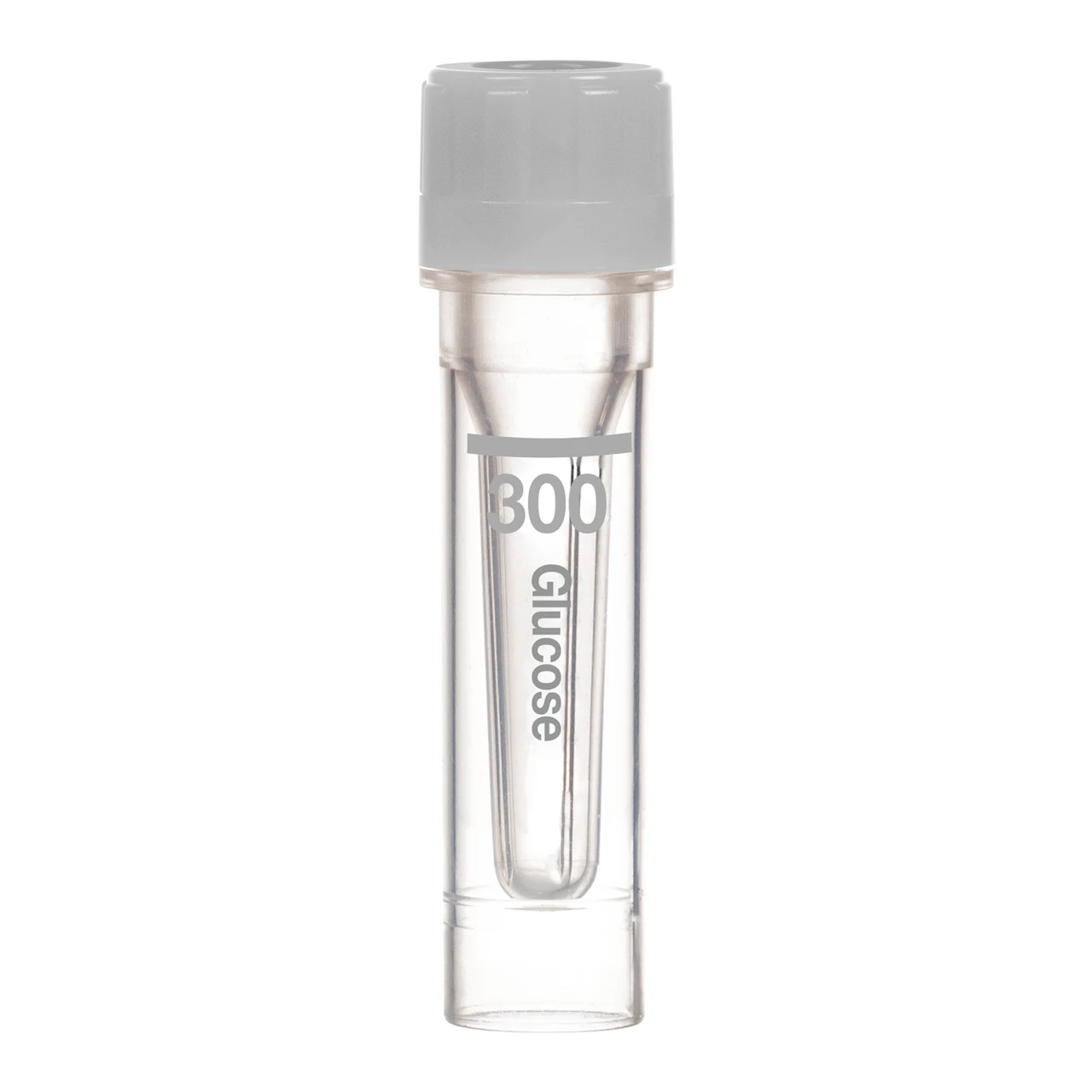 Microvette® 300 Fluoride/heparin FH, 300 µl, cap grey, flat base