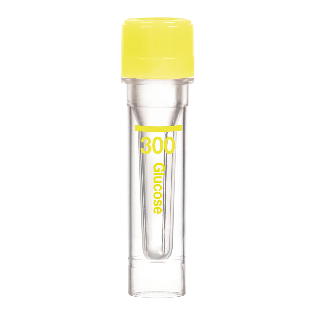Microvette® 300 Fluorure/héparine FH, 300 µl, bouchon jaune, fond plat