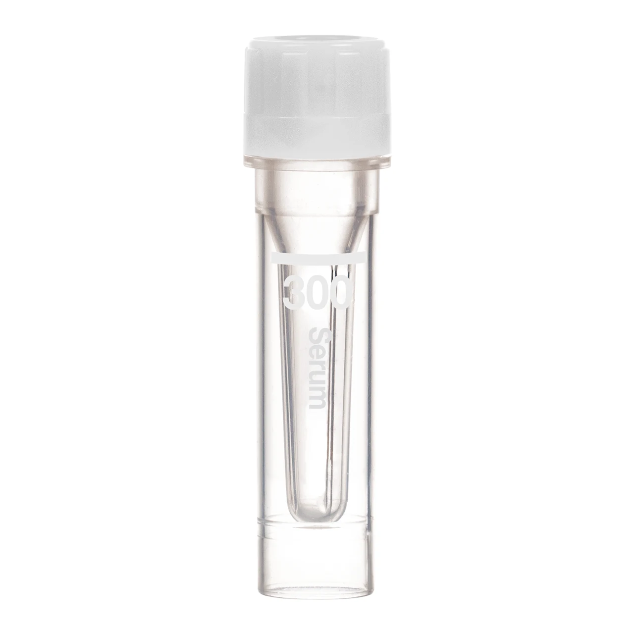 Microvette® 300 Sérum CAT, 300 µl, bouchon blanc, fond plat