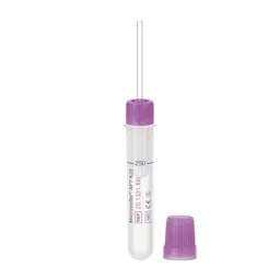 Microvette® APT 250 EDTA K2E, 250 µl, cap violet, cap, round base