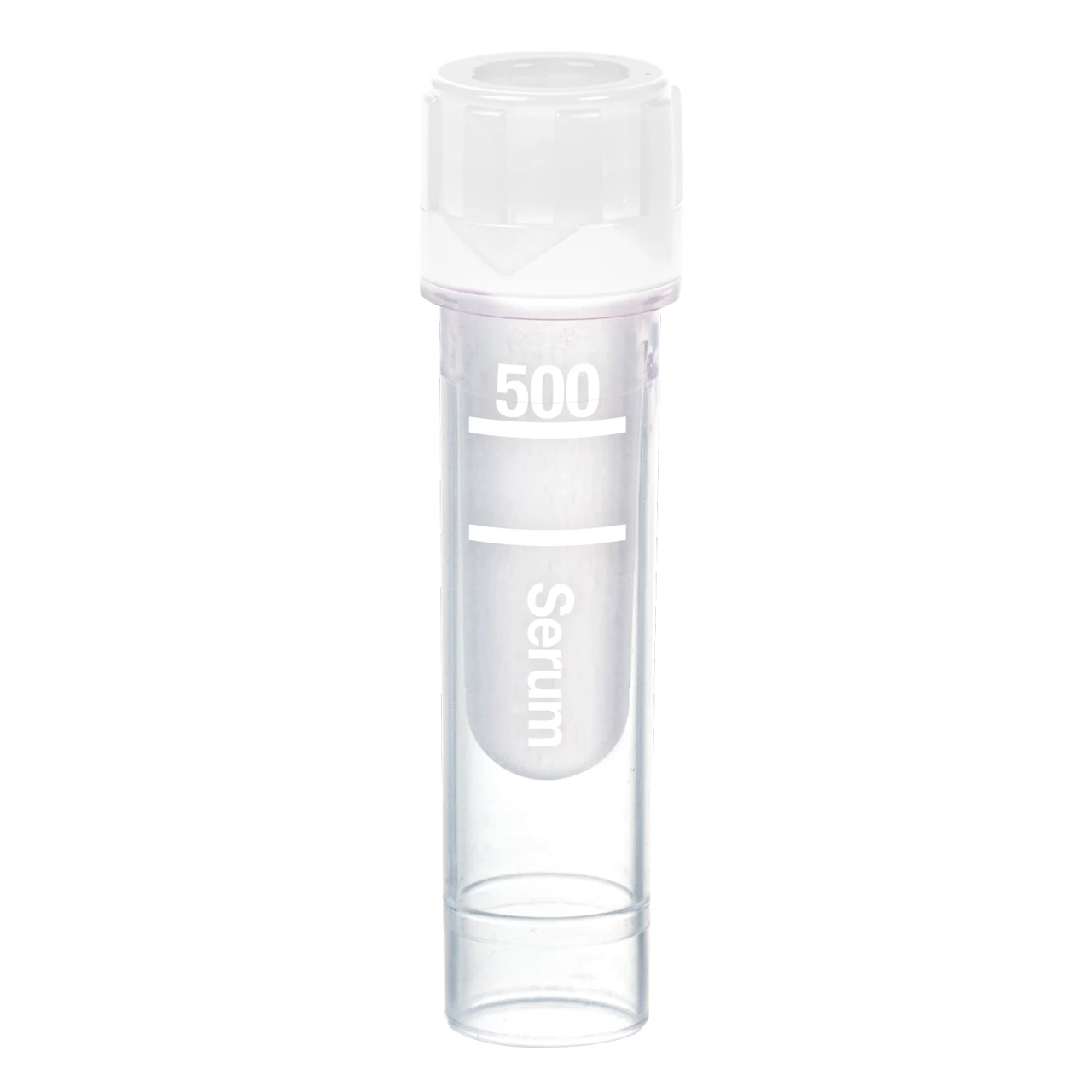 Microvette® 500 Serum CAT, 500 µl, cap white, flat base