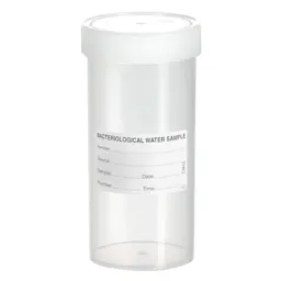 Multi-purpose container, max. volume: 500 ml, (LxØ): 150 x 70 mm, graduated, PP, translucent, with paper label