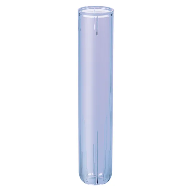 Adapter tube, (LxØ): 65 x 13 mm, PP, light blue