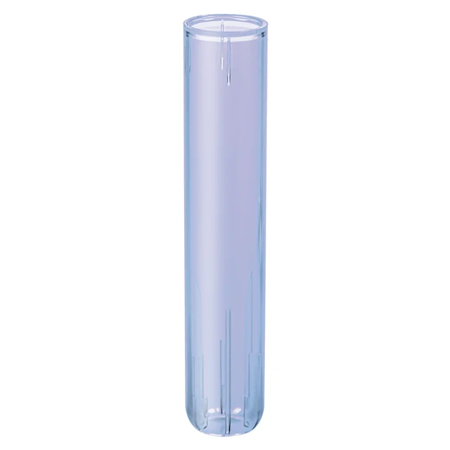 Tube adaptateur, (L x Ø) : 65 x 13 mm, PP, bleu clair