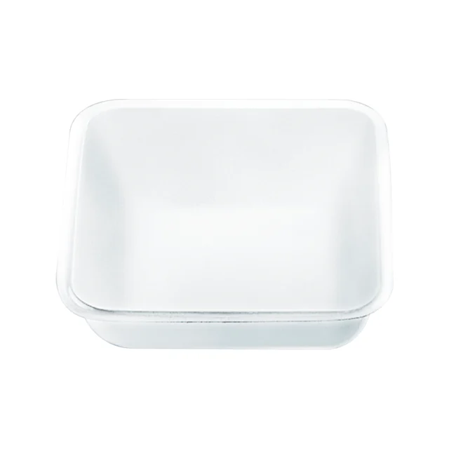 Wiegeschale, 250 ml, (LxB): 128 x 128 mm, PVC, weiß