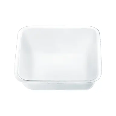Bandeja de pesaje, 70 ml, (LxAn): 72 x 72 mm, PVC, blanco