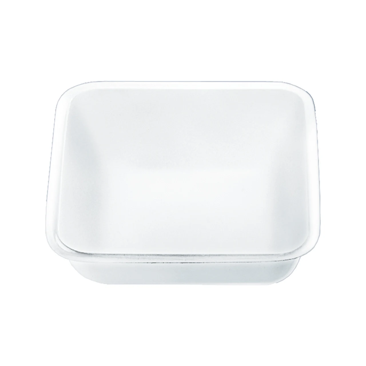 Coupelle de pesée, 70 ml, (L x l) : 72 x 72 mm, PVC, blanc