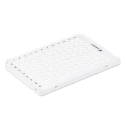 PCR plate half skirt, 96 well, white, Low Profile, 100 µl, PCR Performance Tested, PP
