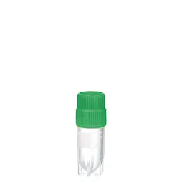 CryoPure tubes, 1.2 ml, QuickSeal screw cap, green