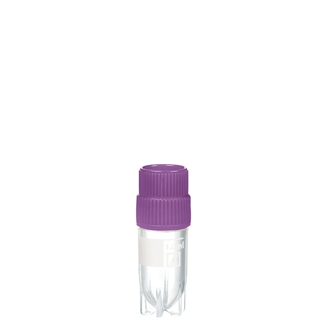 Cryotube CryoPure, 1 ml, bouchon à vis QuickSeal, violet
