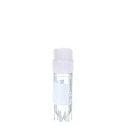 CryoPure tubes, 2 ml, QuickSeal screw cap, white