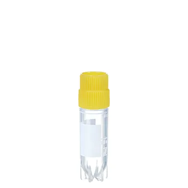 CryoPure tubes, 2 ml, QuickSeal screw cap, yellow