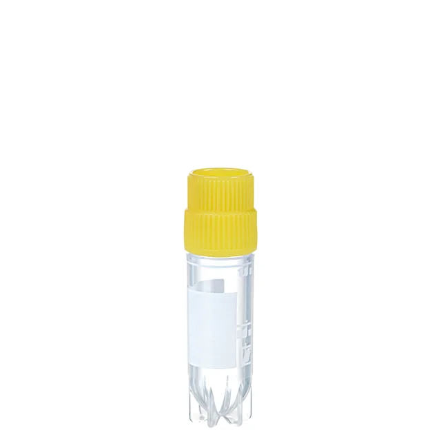 CryoPure tubes, 1.8 ml, QuickSeal screw cap, yellow