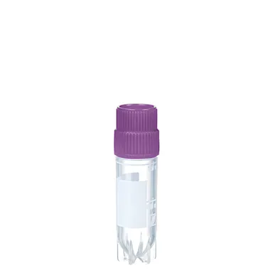 CryoPure tubes, 2 ml, QuickSeal screw cap, violet
