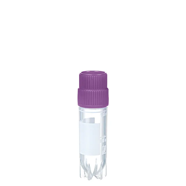 CryoPure tubes, 1.8 ml, QuickSeal screw cap, violet