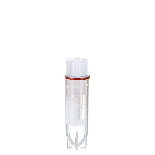 Cryotube CryoPure, 1,6 ml, bouchon à vis QuickSeal, blanc