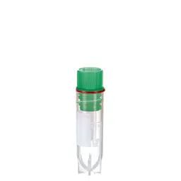 CryoPure tubes, 2 ml, QuickSeal screw cap, green