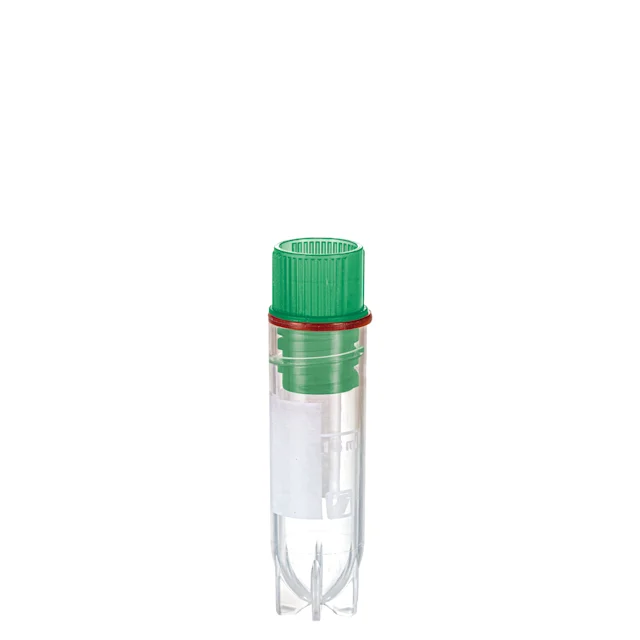 Cryotube CryoPure, 1,6 ml, bouchon à vis QuickSeal, vert