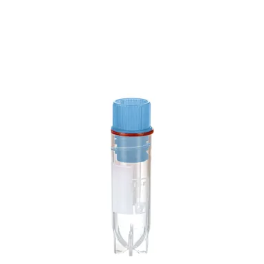 CryoPure tubes, 2 ml, QuickSeal screw cap, blue