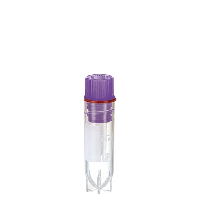 Cryotube CryoPure, 1,6 ml, bouchon à vis QuickSeal, violet