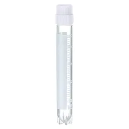 CryoPure tubes, 5 ml, QuickSeal screw cap, white