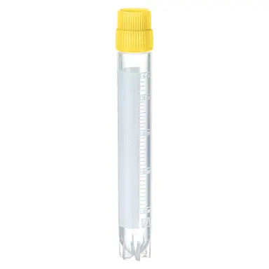 CryoPure tubes, 5 ml, QuickSeal screw cap, yellow