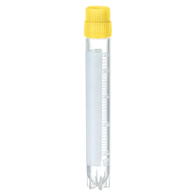 CryoPure tubes, 4.5 ml, QuickSeal screw cap, yellow