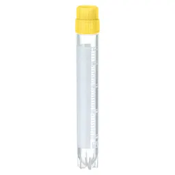 CryoPure tubes, 5 ml, QuickSeal screw cap, yellow