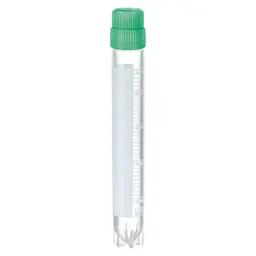 CryoPure tubes, 5 ml, QuickSeal screw cap, green
