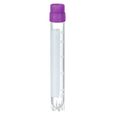 CryoPure tubes, 5 ml, QuickSeal screw cap, violet