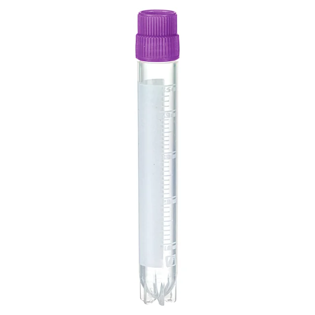 Пробирка CryoPure, 4,5 мл, Резьбовая крышка QuickSeal, фиолетовый