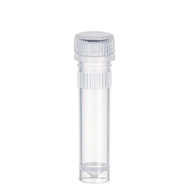 Microtubo com tampa de rosca, 2 ml, estéril
