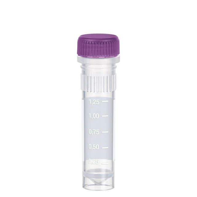 Microtubo roscado, 2 ml, estéril