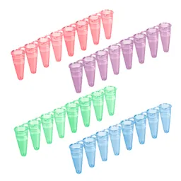 PCR strip of 8, 200 µl, PCR Performance Tested, colour mix, PP