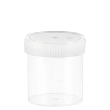 Multi-purpose container, max. volume: 250 ml, (LxØ): 78 x 70 mm, graduated, PP, translucent